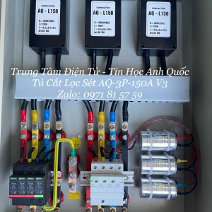 Tủ Cắt Lọc Sét AQ-3P-150A V3